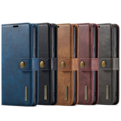 For Google Pixel 7 DG.MING Crazy Horse Texture Detachable Magnetic Leather Phone Case(Red) - Google Cases by DG.MING | Online Shopping UK | buy2fix