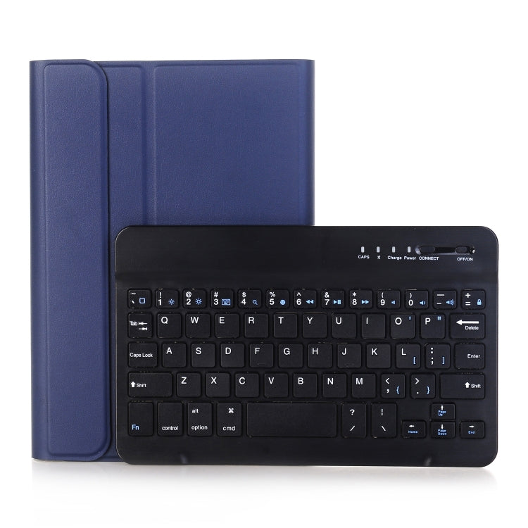 A290 For Galaxy Tab A 8.0 T290 / T295 (2019) Detachable Bluetooth Keyboard Leather Tablet Case with Stand Function(Blue) by buy2fix