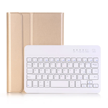 A290 For Galaxy Tab A 8.0 T290 / T295 (2019) Detachable Bluetooth Keyboard Leather Tablet Case with Stand Function(Gold) by buy2fix