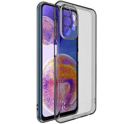 For Samsung Galaxy A23 4G IMAK UX-5 Series Claer TPU Phone Case(Transparent Black) by imak