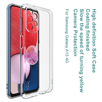 For Samsung Galaxy A13 4G IMAK UX-10 Series Transparent Shockproof TPU Phone Case(Transparent) by imak