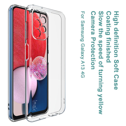 For Samsung Galaxy A13 4G IMAK UX-10 Series Transparent Shockproof TPU Phone Case(Transparent) by imak