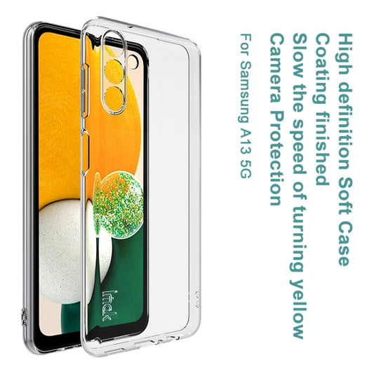 For Samsung Galaxy A13 5G IMAK UX-10 Series Transparent Shockproof TPU Phone Case(Transparent) by imak