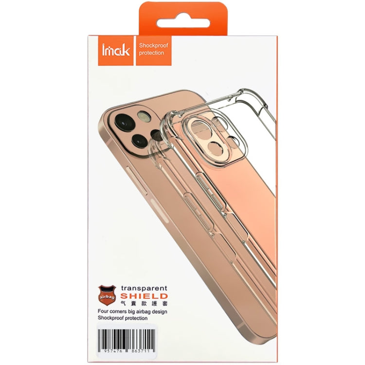 For Motorolo Moto G52 4G / G82 5G IMAK All-inclusive Shockproof Airbag TPU Case with Screen Protector (Transparent) by imak