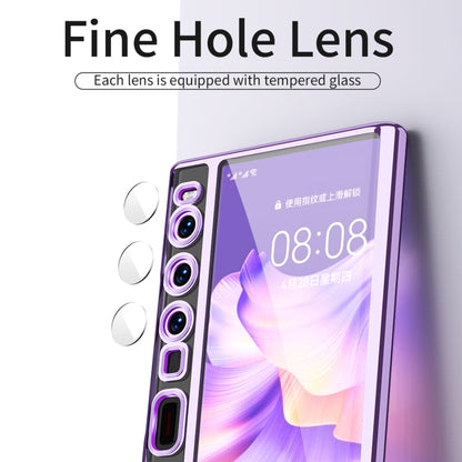 For Huawei Mate Xs 2 TPU Electroplating Full Coverage Protective Phone Case(Silver) - Huawei Cases by buy2fix | Online Shopping UK | buy2fix