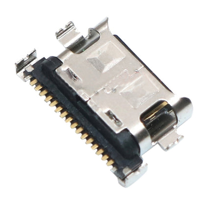 For Samsung Galaxy M21s 10pcs Charging Port Connector - Tail Connector by buy2fix | Online Shopping UK | buy2fix