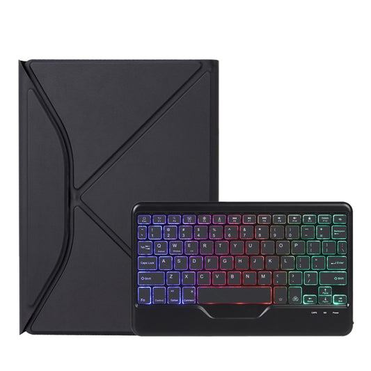 Z098BS Pen Slot Backlight Bluetooth Keyboard Leather Tablet Case For iPad Air 11 2025 / 2024 / Air 5 / Air 4(Black) - For iPad Air by buy2fix | Online Shopping UK | buy2fix