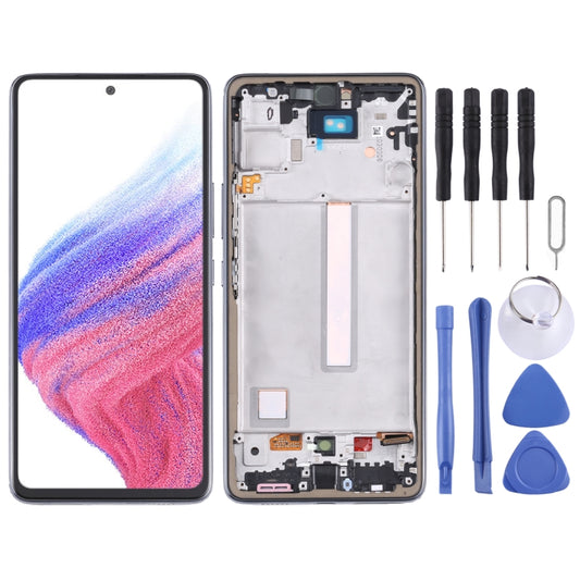 Original Super AMOLED LCD Screen For Samsung Galaxy A53 5G SM-A536B Digitizer Full Assembly with Frame - LCD Screen by buy2fix | Online Shopping UK | buy2fix