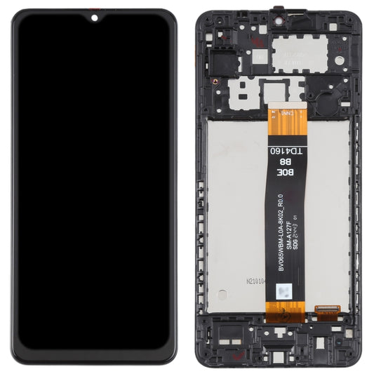 Original LCD Screen For Samsung Galaxy A12 Nacho SM-A127F Digitizer Full Assembly with Frame - LCD Screen by buy2fix | Online Shopping UK | buy2fix