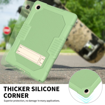 For Samsung Galaxy Tab A8 10.5 2021 X200 Contrast Color Robot Shockproof Silicone + PC Tablet Case(Matcha Green) - Other Galaxy Tab PC by buy2fix | Online Shopping UK | buy2fix