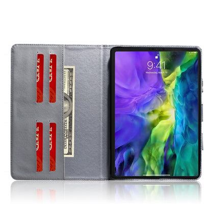 For iPad 11 (2020) 3D Colored Drawing Horizontal Flip Leather Tablet Case with Holder & Card Slot & Wallet & Handle(Pug) - iPad Pro 11 (2020) Cases by buy2fix | Online Shopping UK | buy2fix