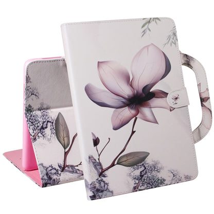 For iPad 11 (2020) 3D Colored Drawing Horizontal Flip Leather Tablet Case with Holder & Card Slot & Wallet & Handle(Magnolia) - iPad Pro 11 (2020) Cases by buy2fix | Online Shopping UK | buy2fix