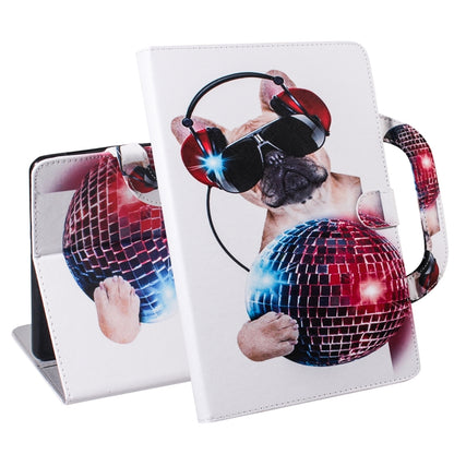 For iPad 11 (2020) 3D Colored Drawing Horizontal Flip Leather Tablet Case with Holder & Card Slot & Wallet & Handle(Fashion Dog) - iPad Pro 11 (2020) Cases by buy2fix | Online Shopping UK | buy2fix