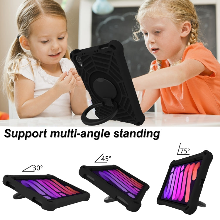 For iPad mini 2024 /mini 6 Spider King Silicone Protective Tablet Case(Black) - iPad mini 6 Cases by buy2fix | Online Shopping UK | buy2fix