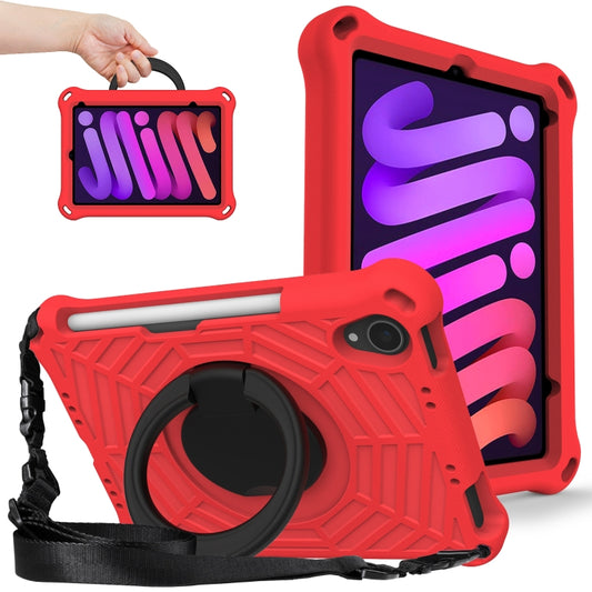 For iPad mini 2024 / mini 6 Spider King Silicone Protective Tablet Case(Red) - iPad mini 6 Cases by buy2fix | Online Shopping UK | buy2fix