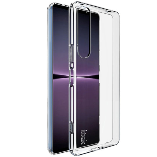 For Sony Xperia 1 IV IMAK UX-5 Series Transparent Shockproof TPU Protective Phone Case(Transparent)