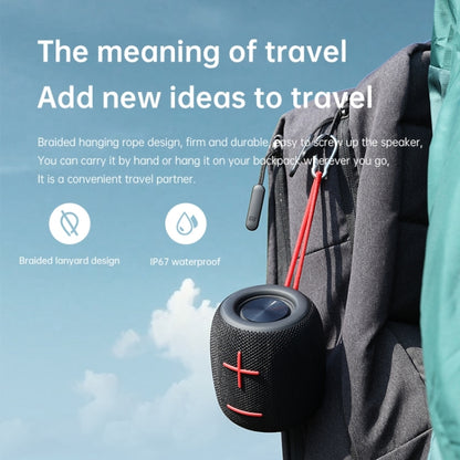 Sanag M11 IPX7 Waterproof Outdoor Portable Mini Bluetooth Speaker(Green) - Mini Speaker by Sanag | Online Shopping UK | buy2fix