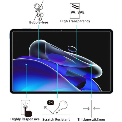 9H 0.3mm Explosion-proof Tempered Glass Film For Realme Pad X - Others by DIYLooks | Online Shopping UK | buy2fix