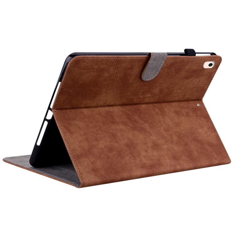 Tiger Pattern PU Tablet Case With Sleep / Wake-up Function For iPad 9.7 2017/2018/2019/2020(Brown) - iPad 9.7 (2018) & (2017) Cases by buy2fix | Online Shopping UK | buy2fix