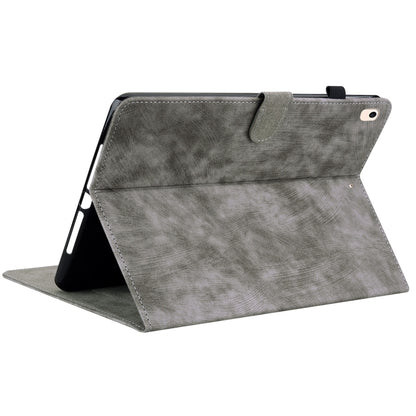 Tiger Pattern PU Tablet Case With Sleep / Wake-up Function For iPad 10.2 2019/Air 2019 10.5/10.2 2020/2021(Grey) - iPad 10.2 Cases by buy2fix | Online Shopping UK | buy2fix