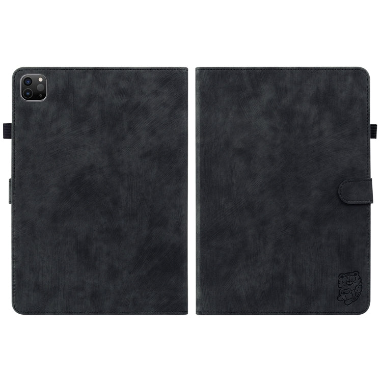 Tiger Pattern PU Tablet Case With Sleep / Wake-up Function For iPad Pro 11 2022 / 2021 / 2020 / 2018 / Air 2020 10.9(Black) - iPad Pro 11 (2022/2021) Cases by buy2fix | Online Shopping UK | buy2fix
