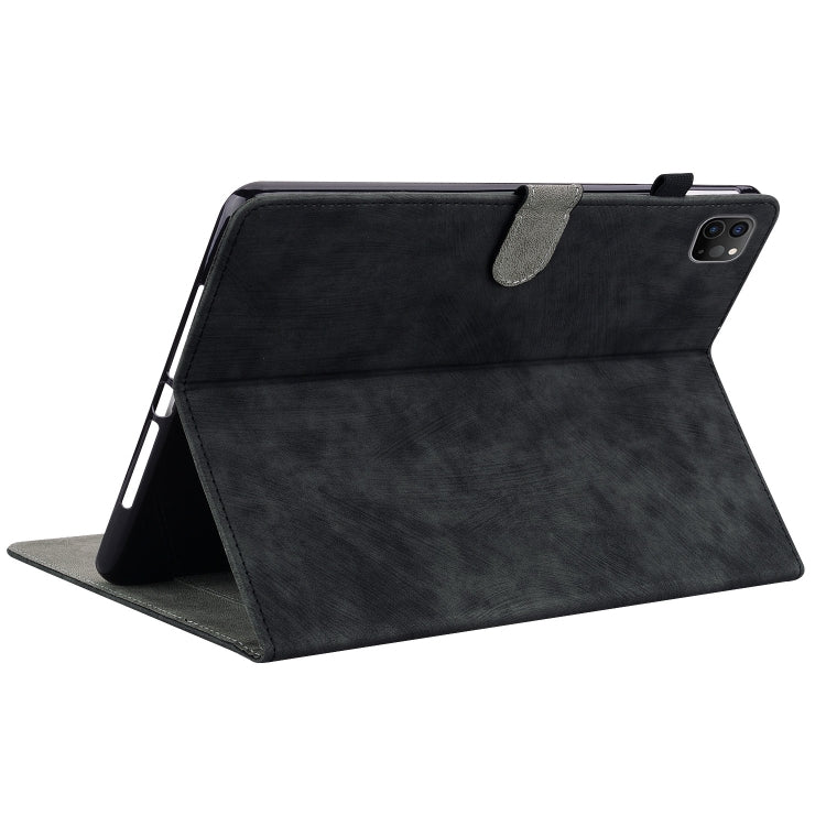 Tiger Pattern PU Tablet Case With Sleep / Wake-up Function For iPad Pro 11 2022 / 2021 / 2020 / 2018 / Air 2020 10.9(Black) - iPad Pro 11 (2022/2021) Cases by buy2fix | Online Shopping UK | buy2fix