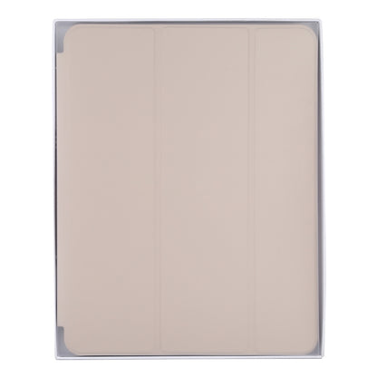 For iPad Pro 12.9 inch (2020/2021) 3-fold Horizontal Flip Smart Leather Tablet Case with Sleep / Wake-up Function & Holder(Grey) - iPad Pro 12.9 (2022/2021) Cases by buy2fix | Online Shopping UK | buy2fix