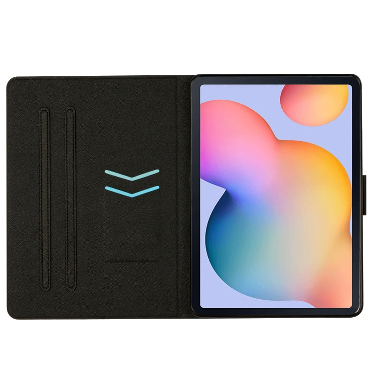 For Samsung Galaxy Tab A7 Lite T220 Marble Pattern Smart Leather Tablet Case(Pink Blue) - Tab A7 Lite T220 / T225 by buy2fix | Online Shopping UK | buy2fix