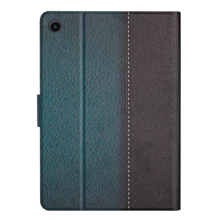 For Samsung Galaxy Tab A8 Stitching Solid Color Smart Leather Tablet Case(Green) - Other Galaxy Tab PC by buy2fix | Online Shopping UK | buy2fix