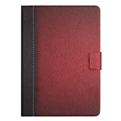 For Samsung Galaxy Tab A 10.1 2019 T510 Stitching Solid Color Smart Leather Tablet Case(Red) - Tab A 10.1 (2019) T510 / T515 by buy2fix | Online Shopping UK | buy2fix