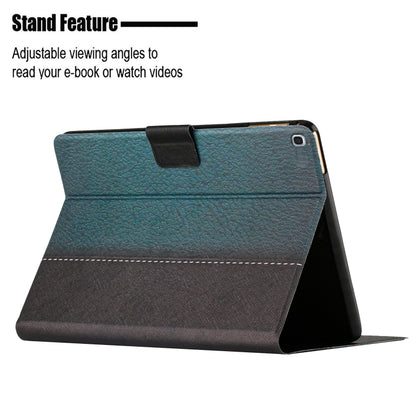 For Samsung Galaxy Tab A 10.1 2019 T510 Stitching Solid Color Smart Leather Tablet Case(Green) - Tab A 10.1 (2019) T510 / T515 by buy2fix | Online Shopping UK | buy2fix