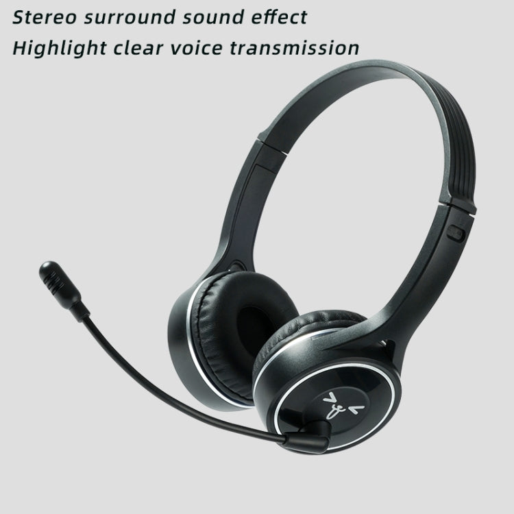 SOYTO SY-T30C Long Microphone Bluetooth Wireless Noise Cancelling Ergonomic Gaming Headset(Black) - Multimedia Headset by SOYTO | Online Shopping UK | buy2fix