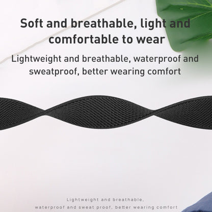 Small Waist Nylon Watch Band For Apple Watch Ultra 49mm&Watch Ultra 2 49mm / Series 9&8&7 45mm / SE 3&SE 2&6&SE&5&4 44mm / 3&2&1 42mm(Dark Wine Red) by buy2fix