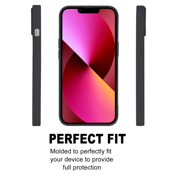 For iPhone 14 Plus GOOSPERY SOFT FEELING Liquid TPU Phone Case (Black) - iPhone 14 Plus Cases by GOOSPERY | Online Shopping UK | buy2fix