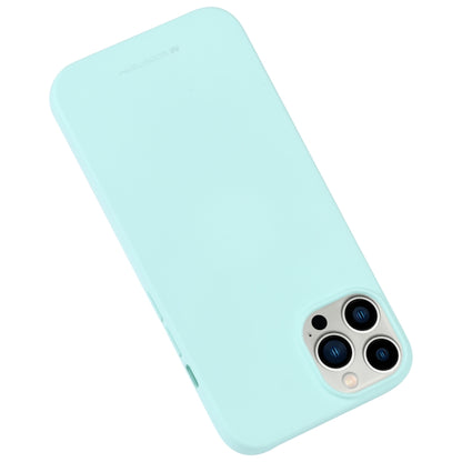 For iPhone 14 Pro GOOSPERY SOFT FEELING Liquid TPU Phone Case(Mint Green) - iPhone 14 Pro Cases by GOOSPERY | Online Shopping UK | buy2fix