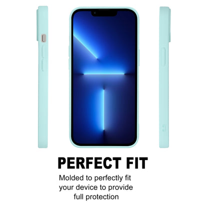 For iPhone 14 Pro GOOSPERY SOFT FEELING Liquid TPU Phone Case(Mint Green) - iPhone 14 Pro Cases by GOOSPERY | Online Shopping UK | buy2fix