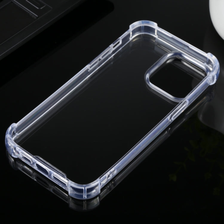 For iPhone 14 Pro Max MERCURY GOOSPERY Four-Corner Shockproof Soft Case (Transparent) - iPhone 14 Pro Max Cases by GOOSPERY | Online Shopping UK | buy2fix