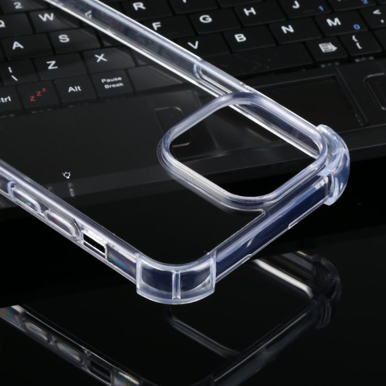 For iPhone 14 Pro Max MERCURY GOOSPERY Four-Corner Shockproof Soft Case (Transparent) - iPhone 14 Pro Max Cases by GOOSPERY | Online Shopping UK | buy2fix