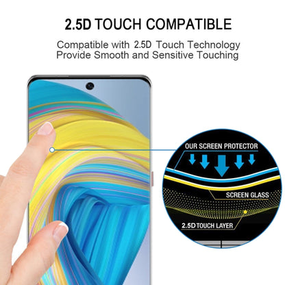25 PCS 3D Curved Edge Full Screen Tempered Glass Film For Huawei Mate 50 / Mate 50E - Huawei Tempered Glass by buy2fix | Online Shopping UK | buy2fix