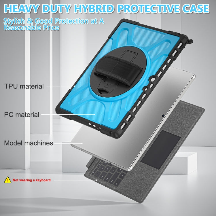 For MicroSoft Surface Pro 8 TPU + PC Tablet Case(Blue) - Others by buy2fix | Online Shopping UK | buy2fix