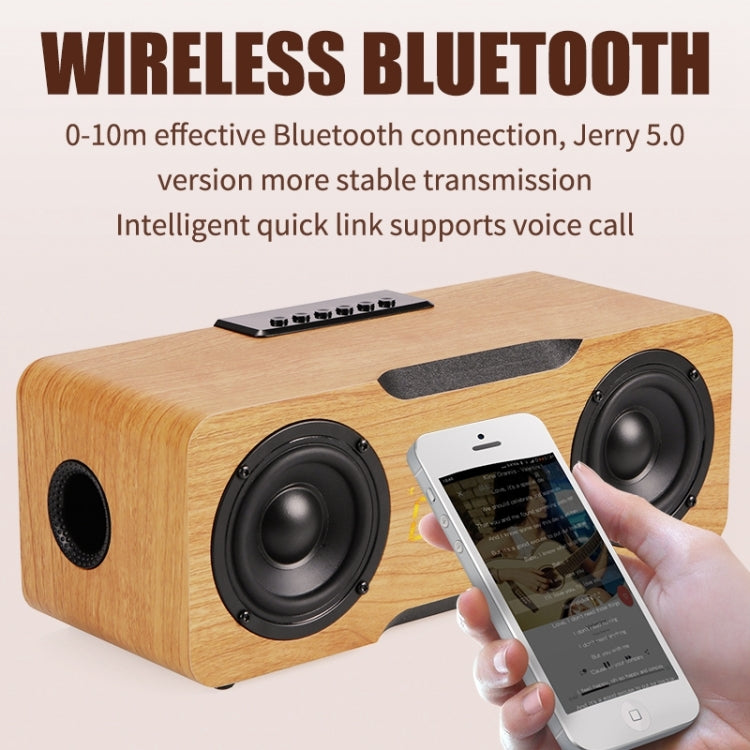 M8C Multifunctional Alarm Clock Bluetooth Speaker(Yellow) - Desktop Speaker by buy2fix | Online Shopping UK | buy2fix
