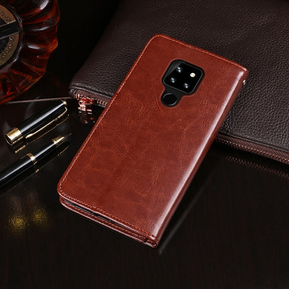 For Cubot P30 idewei Crazy Horse Texture Horizontal Flip Leather Case with Holder & Card Slots & Wallet(Rose Red) - More Brand by idewei | Online Shopping UK | buy2fix