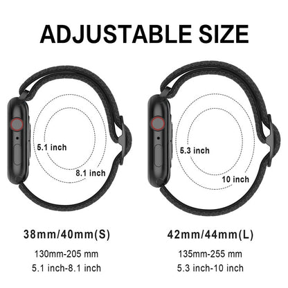 Wave Nylon Watch Band For Apple Watch Ultra 49mm&Watch Ultra 2 49mm / Series 9&8&7 45mm / SE 3&SE 2&6&SE&5&4 44mm / 3&2&1 42mm(Pink) by buy2fix