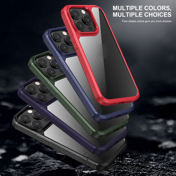 iPAKY Shockproof PC + TPU Protective Phone Case For iPhone 14 Max(Black) - More iPhone Cases by iPAKY | Online Shopping UK | buy2fix