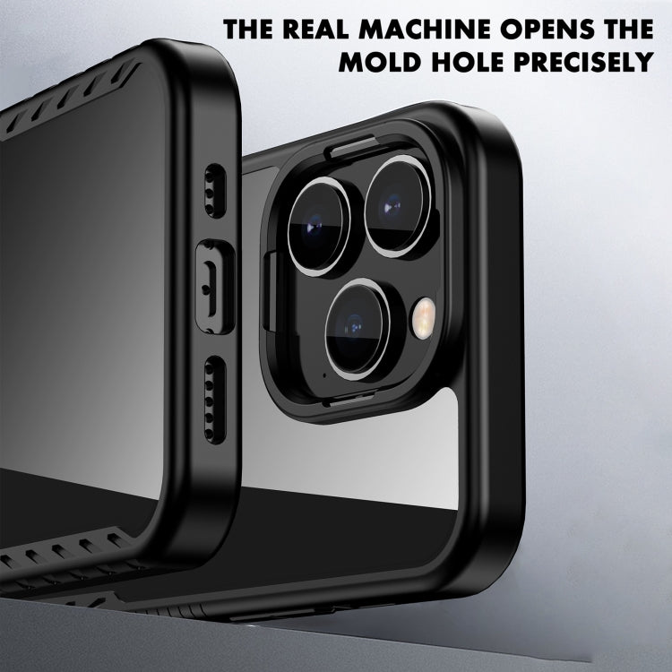 iPAKY Shockproof PC + TPU Protective Phone Case For iPhone 14 Pro(Black) - More iPhone Cases by iPAKY | Online Shopping UK | buy2fix