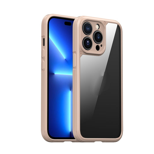 iPAKY Shockproof PC + TPU Protective Phone Case For iPhone 14 Pro(Pink) - More iPhone Cases by iPAKY | Online Shopping UK | buy2fix
