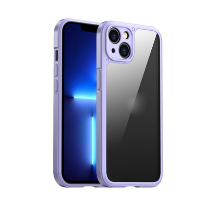 iPAKY Shockproof PC + TPU Protective Phone Case For iPhone 14 Max(Purple) - More iPhone Cases by iPAKY | Online Shopping UK | buy2fix