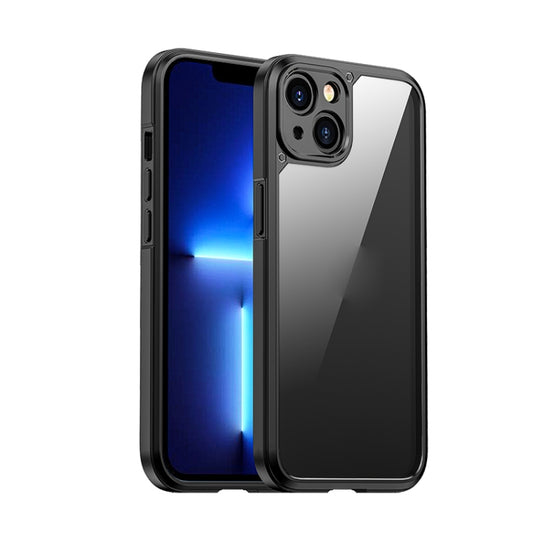 For iPhone 14 iPAKY Shockproof PC + TPU Protective Phone Case (Black) - iPhone 14 Cases by iPAKY | Online Shopping UK | buy2fix