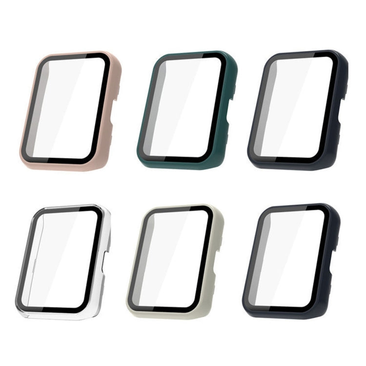 For Huawei Watch Fit 2 PC+ Toughened Film Fully Enclosed Protective Watch Case(Green) by buy2fix