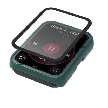 For Huawei Watch Fit 2 PC+ Toughened Film Fully Enclosed Protective Watch Case(Ivory) by buy2fix